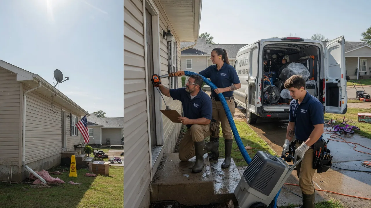 Ceiling Water Damage Restoration in Denbo, PA near me